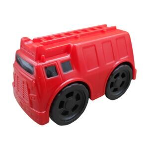 2013 Toysmith Red Fire Truck Plastic